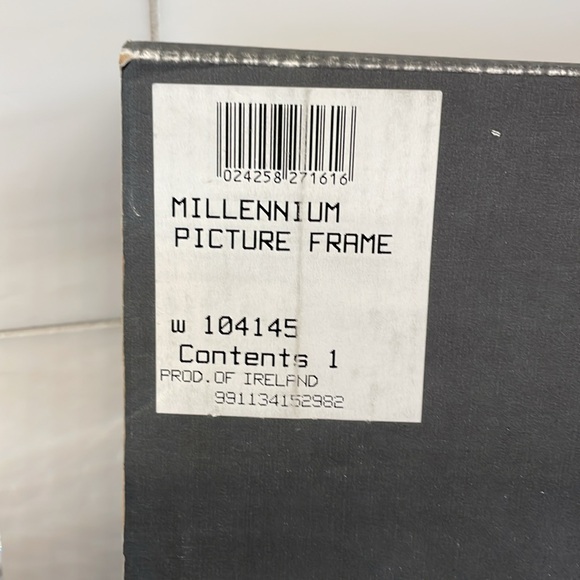 Vintage Waterford Millennium 5x7 frame - Picture 6 of 7